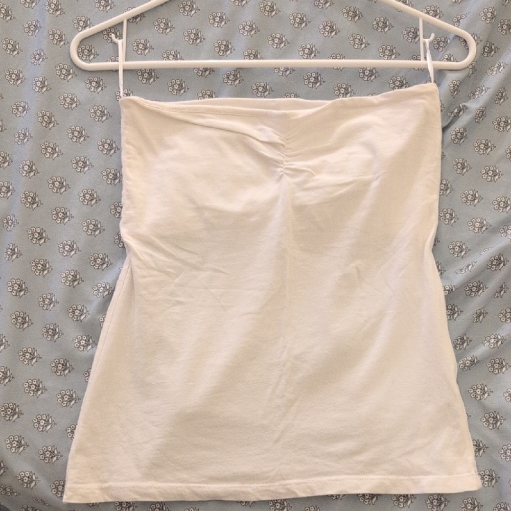 White Tube Top- Cotton On